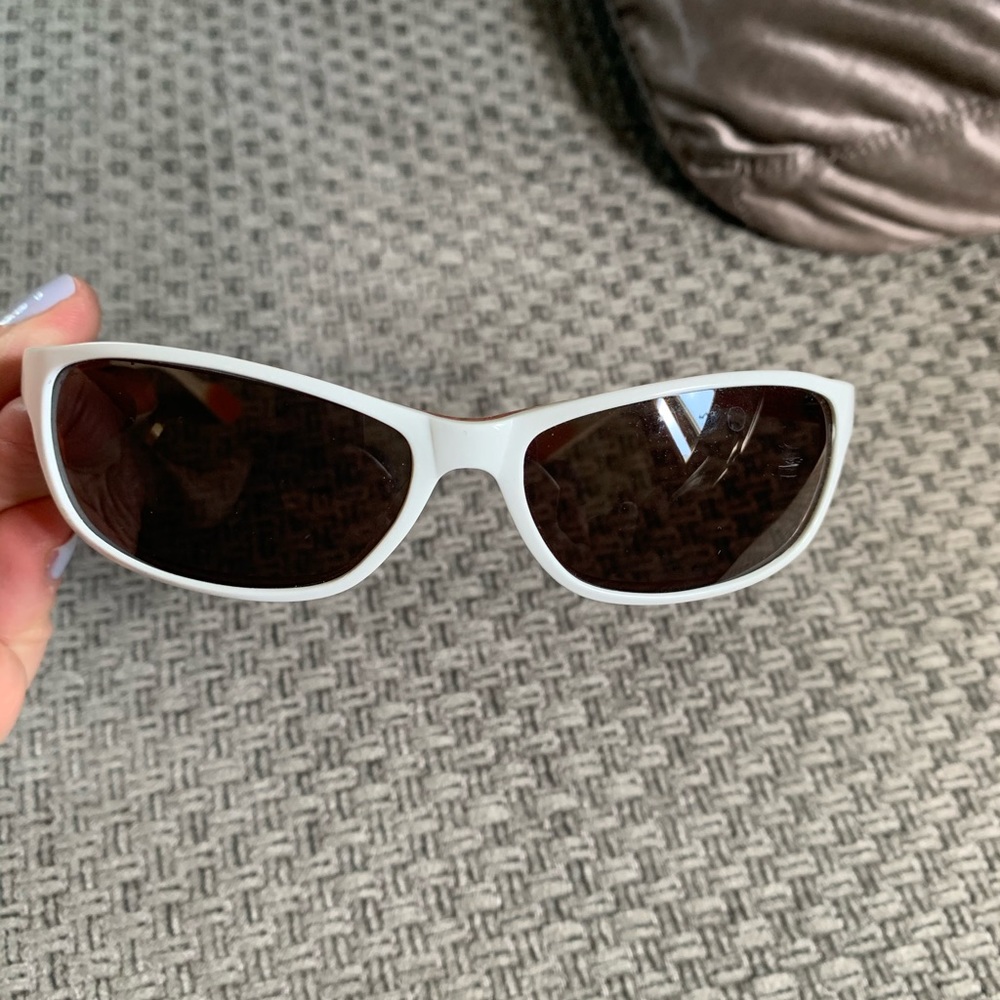 Dolce and Gabbana white glasses